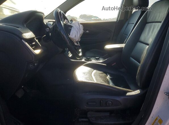 3GKALPEV1ML350470 2021 GMC TERRAIN White Вид салону спереду