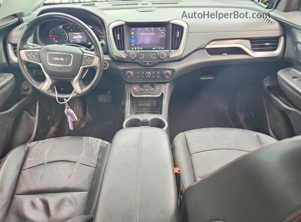 3GKALPEV1ML391309 2021 GMC TERRAIN Charcoal Vista del salpicadero