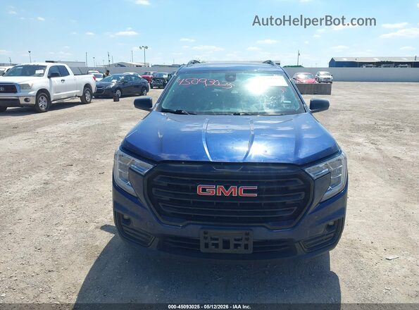 3GKALPEV1NL292944 2022 GMC TERRAIN Blue Սարքավորումների վահանակի տեսք