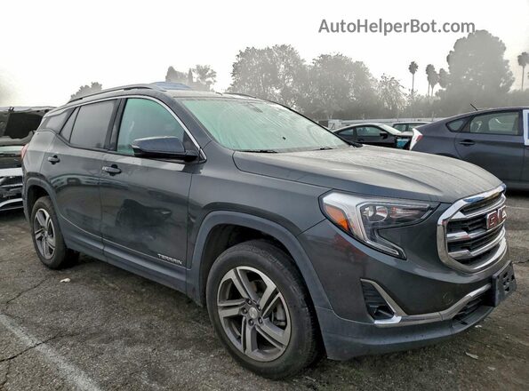 3GKALPEV2LL239859 2020 GMC TERRAIN Черный Передняя правая четверть