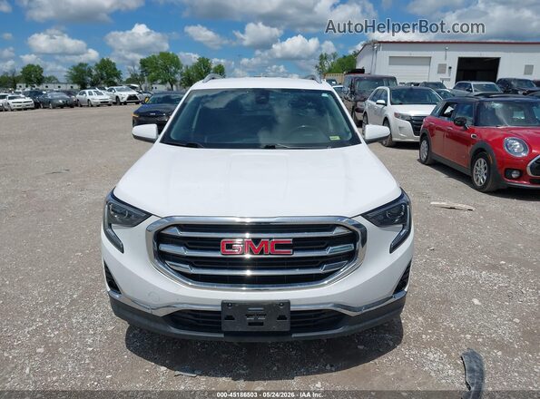 3GKALPEV3ML311850 2021 GMC TERRAIN White Instrument cluster view