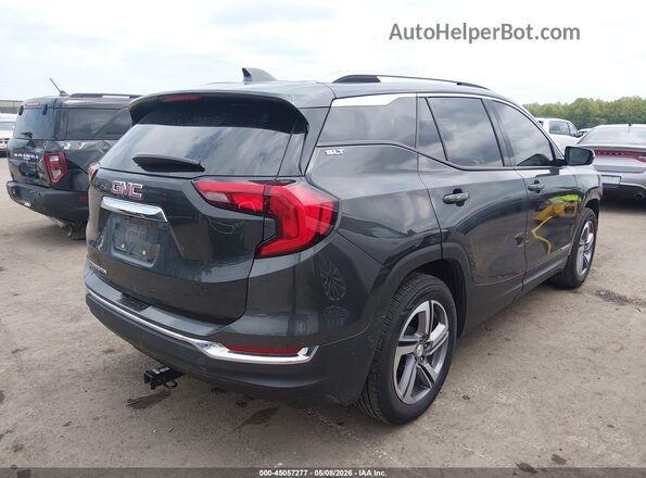 3GKALPEV4JL249774 2018 GMC TERRAIN Gray Tył prawy