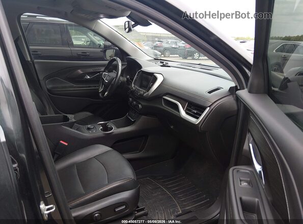 3GKALPEV4JL249774 2018 GMC TERRAIN Gray Widok wnętrza z przodu