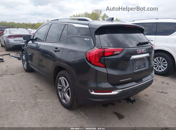 3GKALPEV4JL249774 2018 GMC TERRAIN Gray Tył lewy