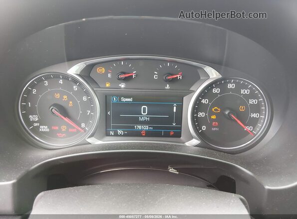 3GKALPEV4JL249774 2018 GMC TERRAIN Gray Widok tylnych siedzeń