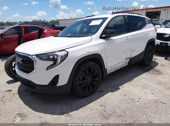 3GKALPEV4KL270707 2019 GMC TERRAIN White Front left
