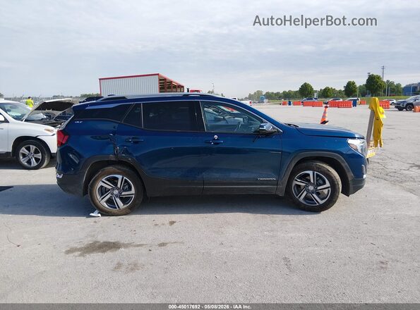 3GKALPEV4ML382426 2021 GMC TERRAIN Blue Vista interior trasera