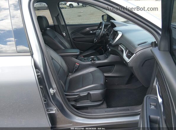 3GKALPEV5LL302792 2020 GMC TERRAIN Gray Вид салону спереду