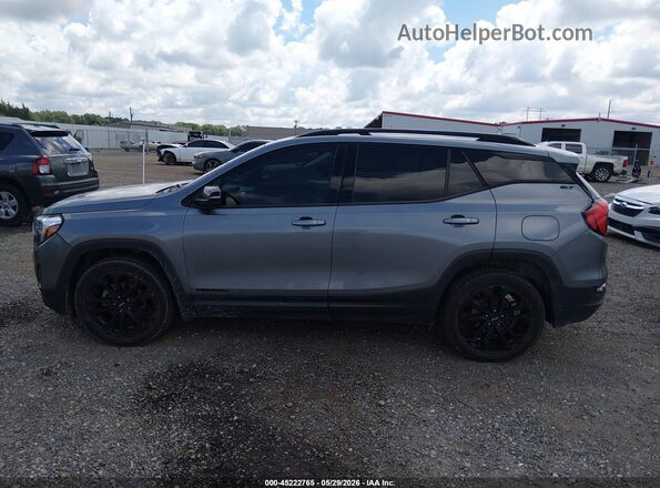 3GKALPEV5LL302792 2020 GMC TERRAIN Gray Панорамний вид салону 360°