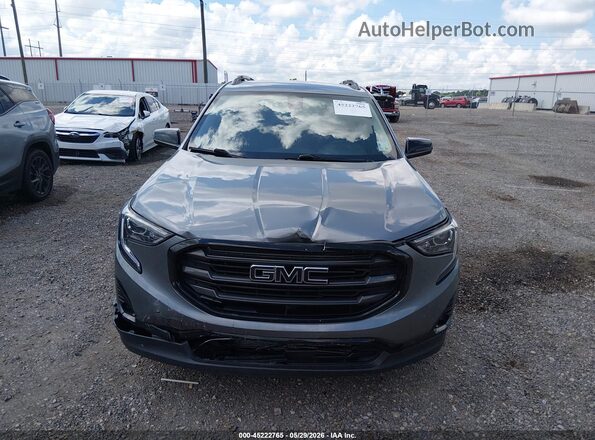 3GKALPEV5LL302792 2020 GMC TERRAIN Gray Вид щитка приладів
