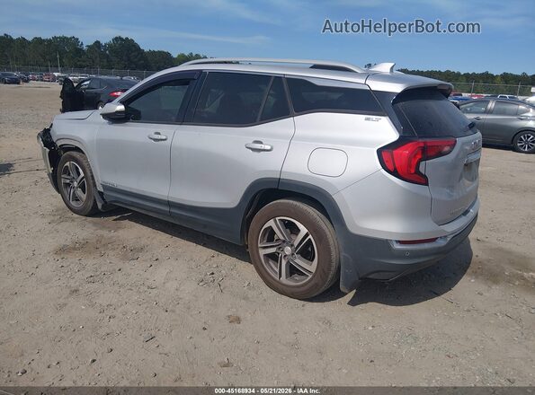 3GKALPEV6JL368412 2018 GMC TERRAIN Silver უკანა მარცხენა