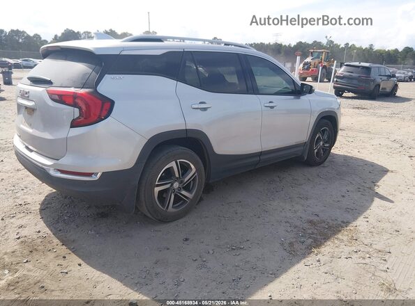 3GKALPEV6JL368412 2018 GMC TERRAIN Silver უკანა მარჯვენა