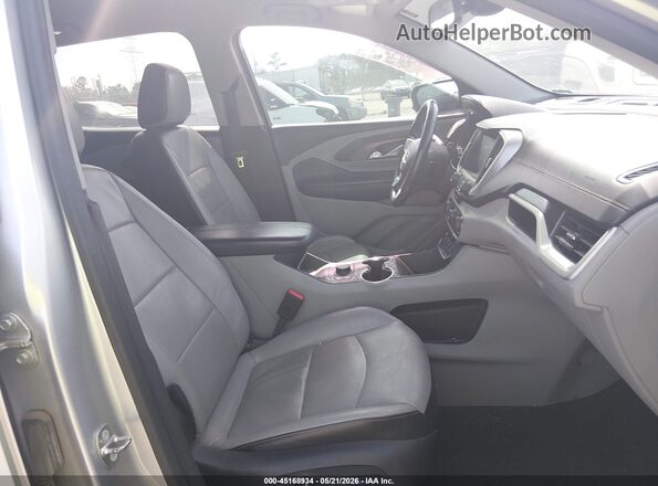 3GKALPEV6JL368412 2018 GMC TERRAIN Silver წინა სალონის ხედი