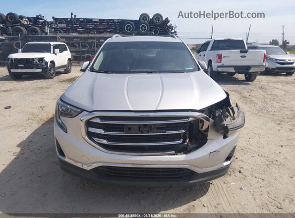 3GKALPEV6JL368412 2018 GMC TERRAIN Silver უკანა სალონის ხედი