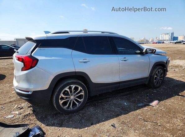 3GKALPEV7KL183593 2019 GMC TERRAIN Silver Rear right