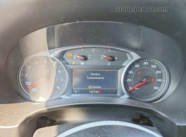 3GKALPEV7KL183593 2019 GMC TERRAIN Silver Instrument cluster view