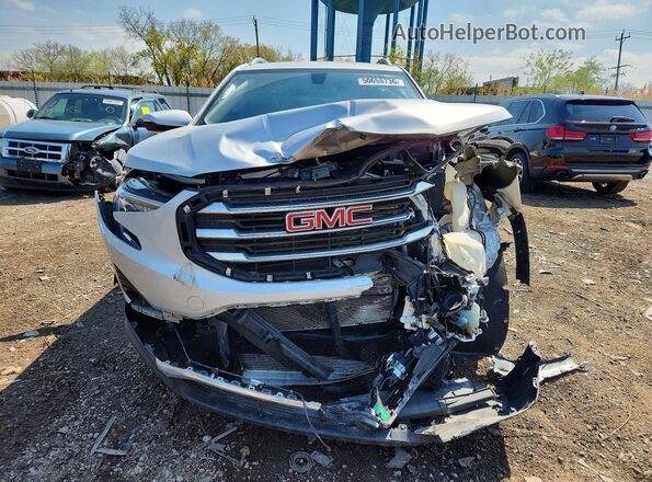 3GKALPEV7KL183593 2019 GMC TERRAIN Silver Front view