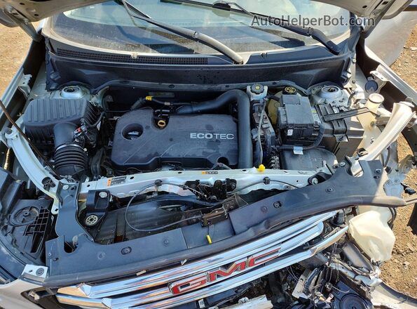 3GKALPEV7KL183593 2019 GMC TERRAIN Silver Engine compartment view