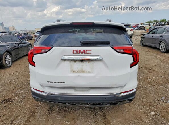 3GKALPEV7LL112704 2020 GMC TERRAIN White Widok z tyłu
