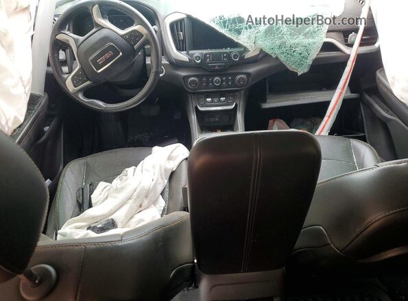 3GKALPEV7LL112704 2020 GMC TERRAIN White Widok deski rozdzielczej