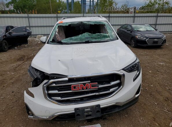 3GKALPEV7LL112704 2020 GMC TERRAIN White Widok z przodu