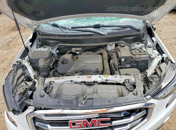 3GKALPEV7LL112704 2020 GMC TERRAIN White Widok komory silnika