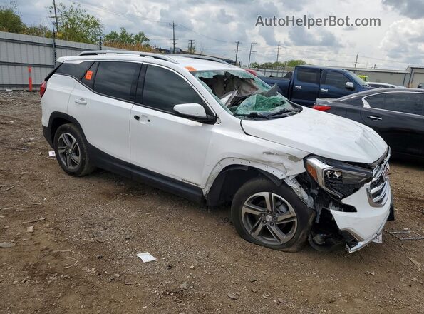 3GKALPEV7LL112704 2020 GMC TERRAIN White Przód prawy