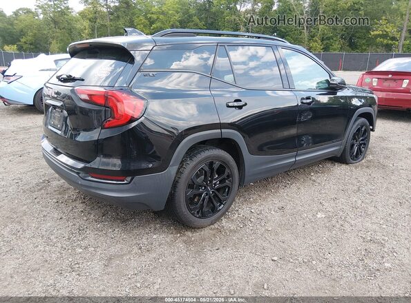 3GKALPEV7ML358489 2021 GMC TERRAIN Black Trasero derecho
