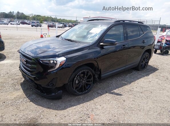 3GKALPEV7ML358489 2021 GMC TERRAIN Black Vista tres cuartos delantera izquierda