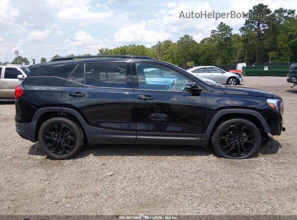 3GKALPEV7ML358489 2021 GMC TERRAIN Black Vista interior trasera