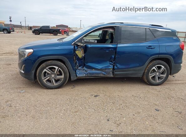 3GKALPEV8KL302087 2019 GMC TERRAIN Blue წინა ხედი