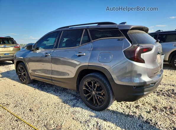 3GKALPEV9ML316597 2021 GMC TERRAIN Silver Հետևի ձախ