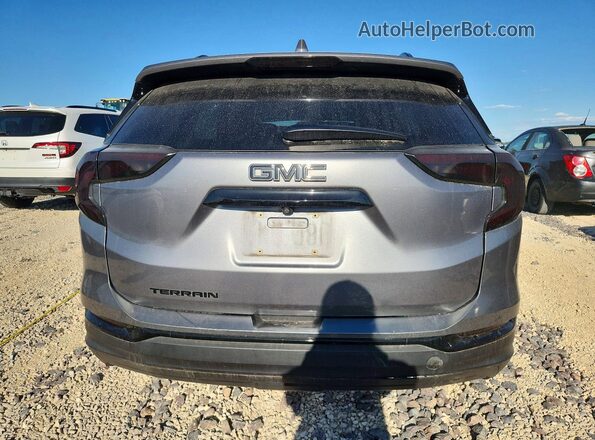 3GKALPEV9ML316597 2021 GMC TERRAIN Silver Հետևի տեսք