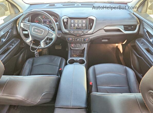 3GKALPEV9ML316597 2021 GMC TERRAIN Silver Առջևի վահանակի տեսք