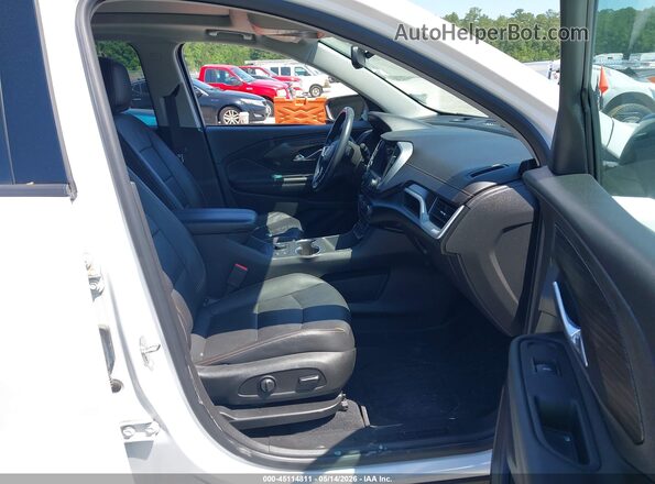 3GKALPEV9ML326398 2021 GMC TERRAIN White Widok wnętrza z przodu