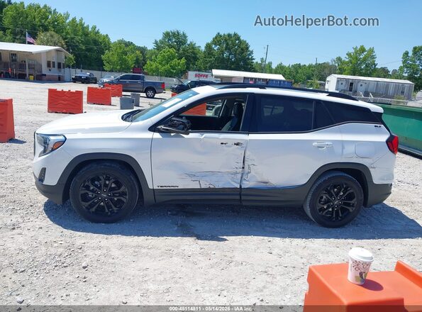 3GKALPEV9ML326398 2021 GMC TERRAIN White Widok wnętrza 360 stopni