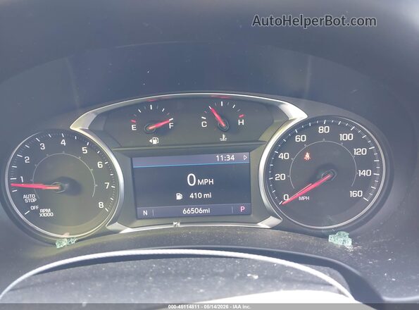 3GKALPEV9ML326398 2021 GMC TERRAIN White Widok tylnych siedzeń