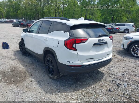 3GKALPEV9ML349499 2021 GMC TERRAIN White Задня ліва чверть