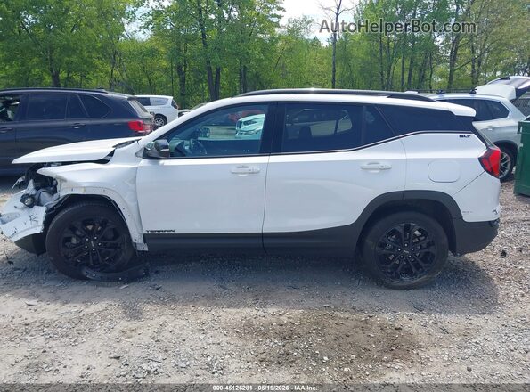 3GKALPEV9ML349499 2021 GMC TERRAIN White Панорамний вид салону 360°