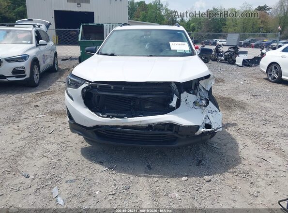 3GKALPEV9ML349499 2021 GMC TERRAIN White Вид спереду