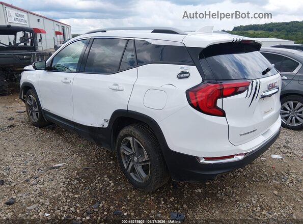 3GKALPEVXML308735 2021 GMC TERRAIN White Հետևի ձախ