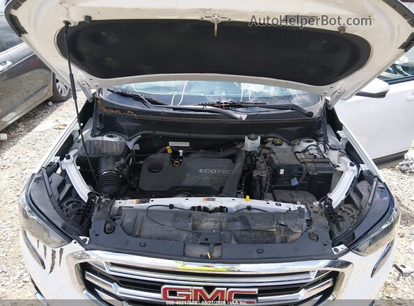 3GKALPEVXML308735 2021 GMC TERRAIN White Հետևի տեսք