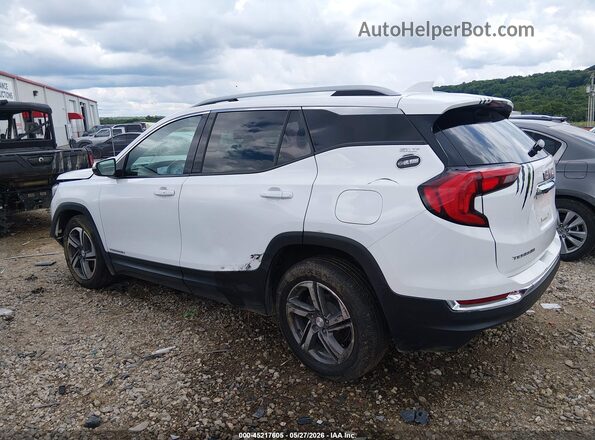 3GKALPEVXML308735 2021 GMC TERRAIN White Սալոնի 360 աստիճան տեսք