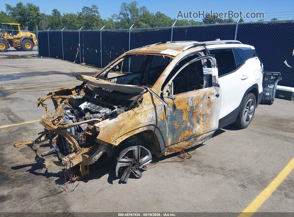 3GKALPEVXML329388 2021 GMC TERRAIN White Przód lewy