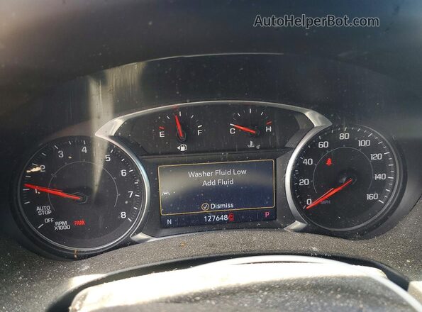 3GKALPEVXML331898 2021 GMC TERRAIN Blue Instrument cluster view