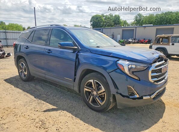 3GKALPEVXML331898 2021 GMC TERRAIN Blue Front right