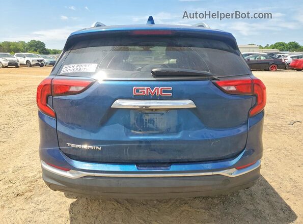 3GKALPEVXML331898 2021 GMC TERRAIN Blue Rear view