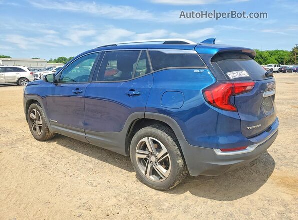 3GKALPEVXML331898 2021 GMC TERRAIN Blue Rear left