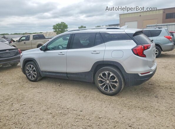 3GKALPEVXML382625 2021 GMC TERRAIN Silver Tył lewy