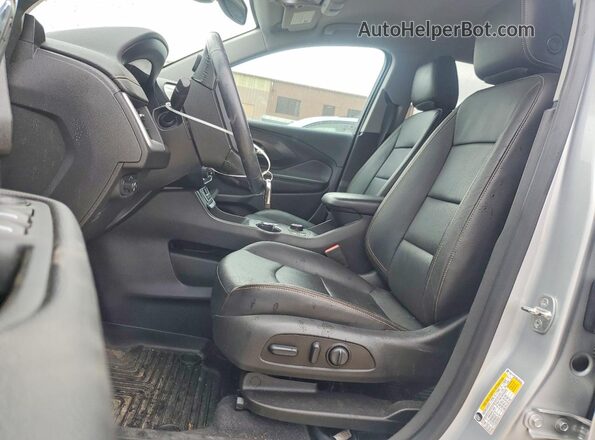 3GKALPEVXML382625 2021 GMC TERRAIN Silver Widok wnętrza z przodu